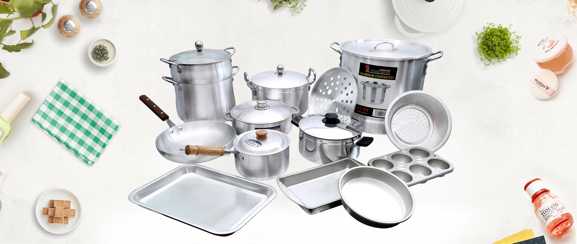 Aluminum pots, aluminum cookware, aluminium cookware, aluminium pot